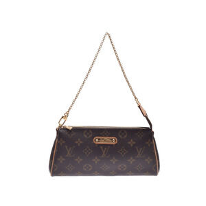 Louis Vuitton Monogram Eva Shoulder Bag Brown